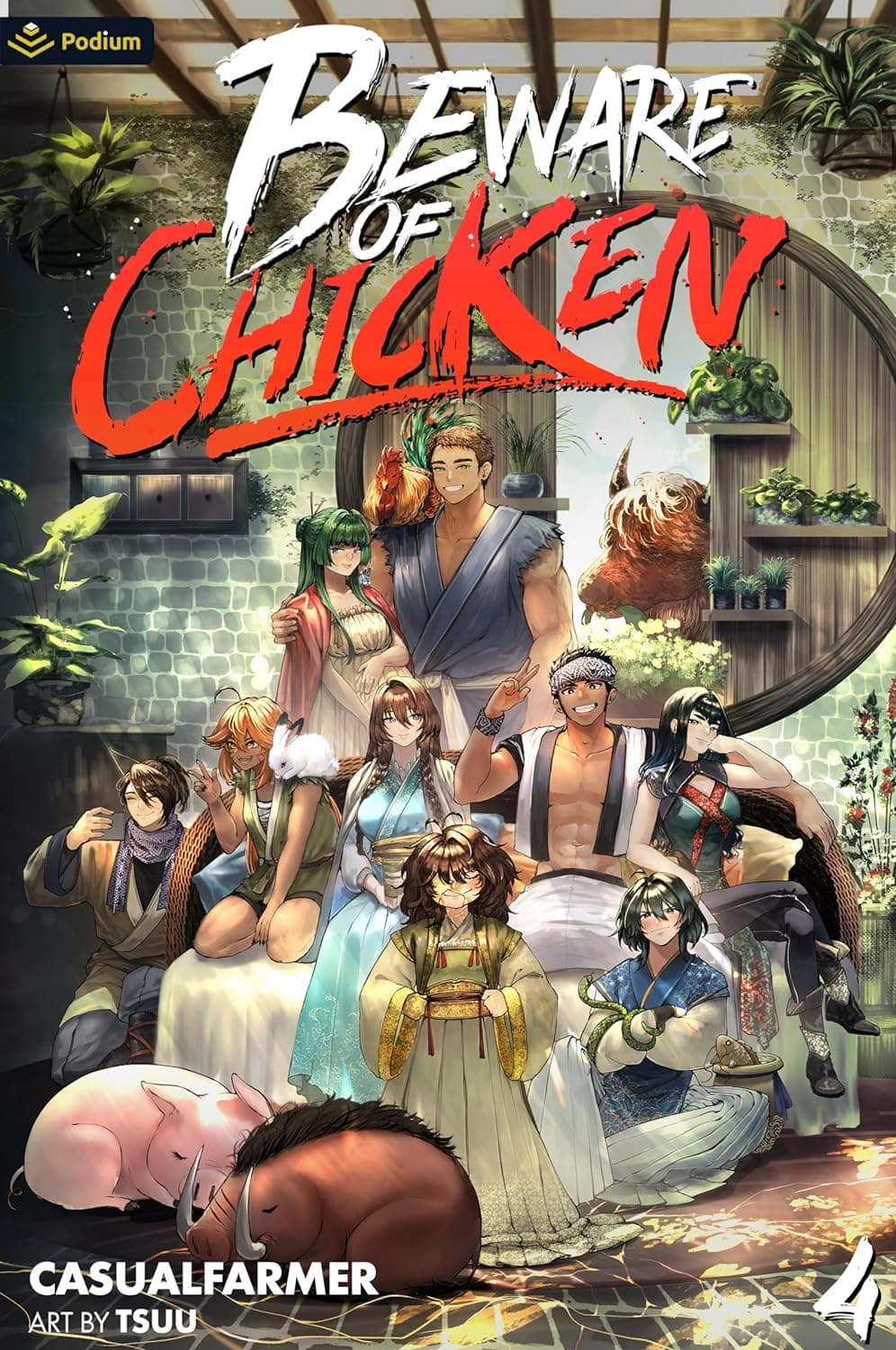 Beware of Chicken 4 cover