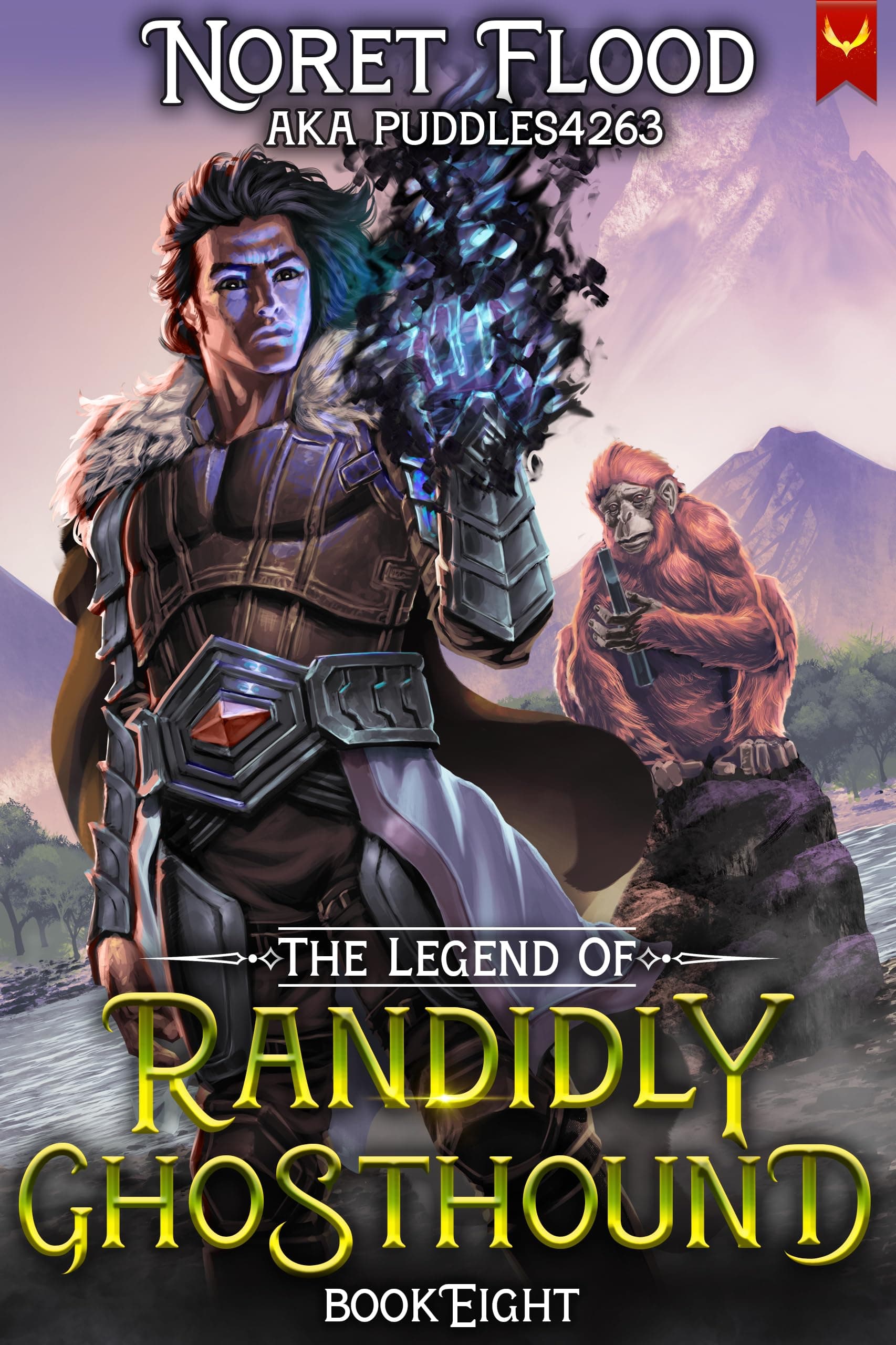 The Legend of Randidly Ghosthound 8 cover