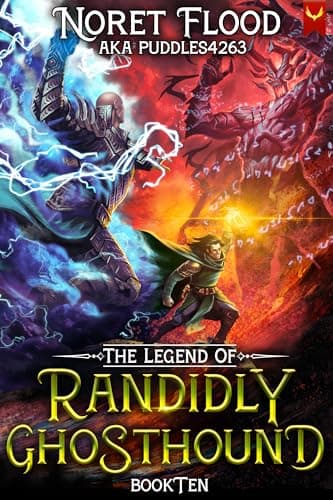 The Legend of Randidly Ghosthound 10 cover
