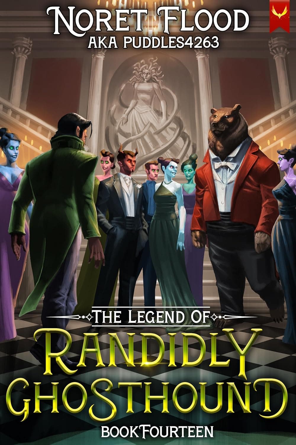 The Legend of Randidly Ghosthound 14 cover