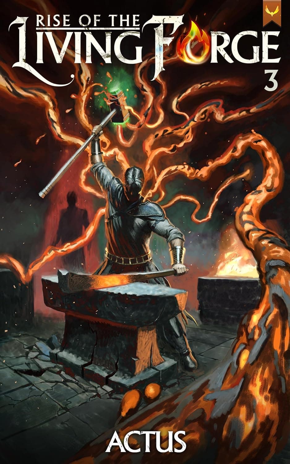 Rise of the Living Forge 3 cover
