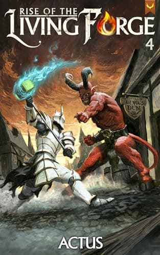 Rise of the Living Forge 4 cover