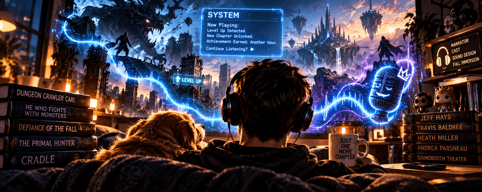Why LitRPG Sounds Better Than It Reads: The Audiobook Thing cover